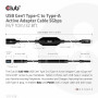 CABLE USB-C TO USB 10M/M/F CAC-1538 CLUB3D