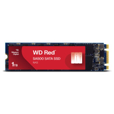 SSD, SANDISK, Red SA500, POWERED BY SANDISK, 1TB, M.2, Write speed 530 MBytes/sec, Read speed 560 MBytes/sec, 2.38mm, TBW 600 TB, MTBF 2000000 hours, WDS100T1R0B