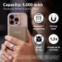 POWER BANK USB 5000MAH MAG/CHAMPAGNE 7344021 INTENSO