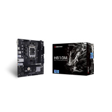 Mainboard, BIOSTAR, Intel H610, LGA1700, Micro-ATX, Memory DDR4, Memory slots 2, H610MHC2.0
