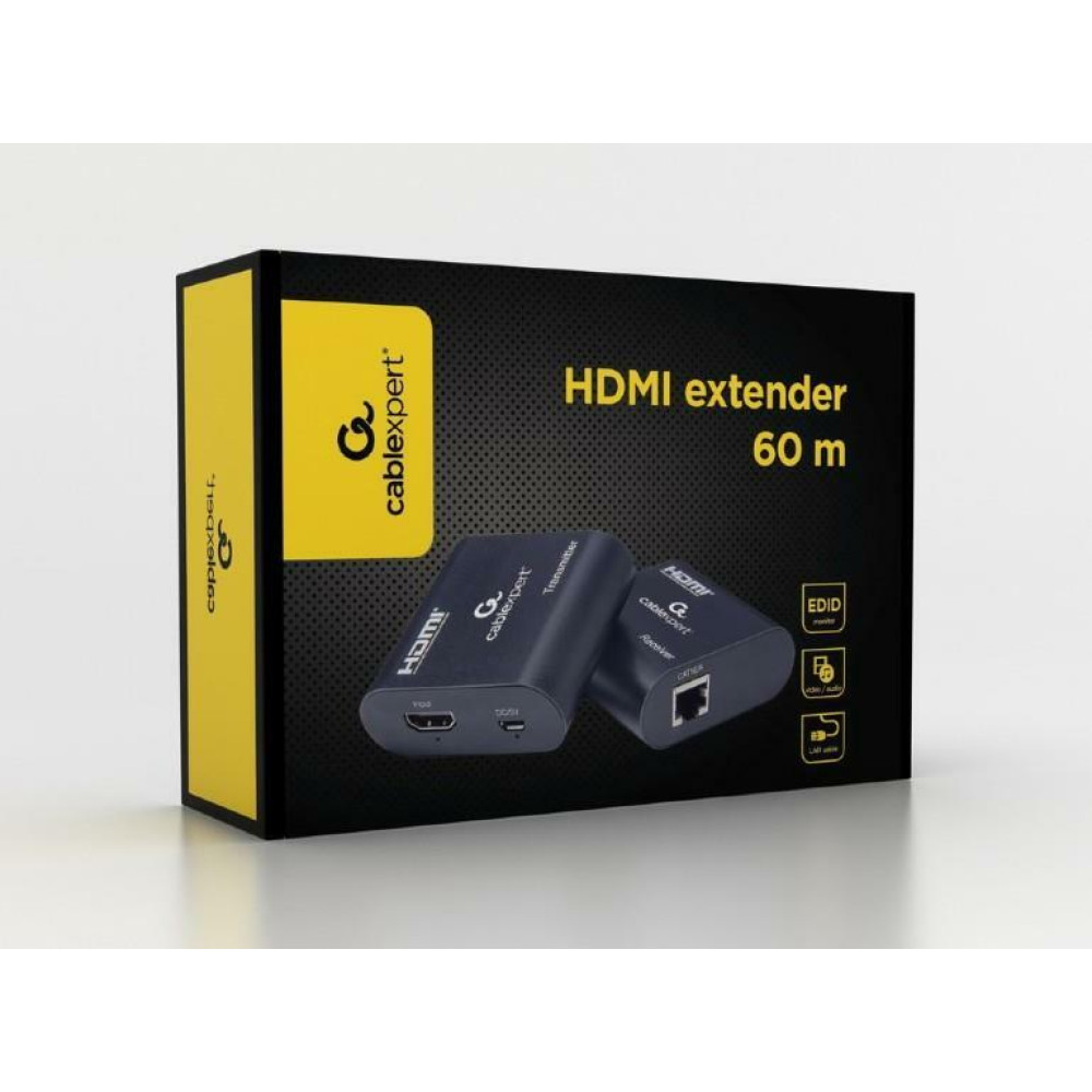 CABLE ADAPTER HDMI EXTENDER/W/RJ45 DEX-HDMI-03 GEMBIRD