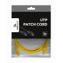 PATCH CABLE CAT5E UTP 3M/YELLOW PP12-3M/Y GEMBIRD
