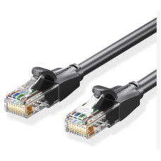 PATCH CABLE CAT.6 UTP/8M BLACK IBEBK VENTION