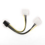 CABLE POWER ADAPTER 6PIN/2MOLEX CC-PSU-6 GEMBIRD