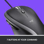 MOUSE USB OPTICAL M500S/BLACK 910-005784 LOGITECH