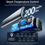 POWER BANK USB 20000MAH 165W/GRAY TFT DISPLAY FKFH0 VENTION