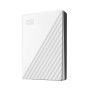 External HDD, WESTERN DIGITAL, My Passport, WDBR9S0060BWT-WESN, 6TB, USB 3.2, Colour White, WDBR9S0060BWT-WESN
