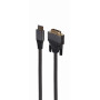 CABLE HDMI TO DVI 1.8M/CC-HDMI-DVI-4K-6 GEMBIRD