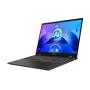 Notebook, MSI, Prestige, 16 AI Evo B1M, CPU Core Ultra, u7-155H, 3800 MHz, 16, 2560x1600, RAM 32GB, LPDDR5, 6400 MHz, SSD 1TB, Intel Arc Graphics, Integrated, ENG, Card Reader SD, Windows 11 Pro, Grey, 1.59 kg, PRE16AIEVOB1MG-022NL