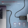 CABLE USB-C TO USB-C 1M 100W/BLACK BUCM32-CM10AB AXAGON