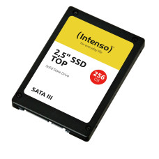 SSD, INTENSO, 256GB, SATA 3.0, SLC, Write speed 500 MBytes/sec, Read speed 520 MBytes/sec, 2,5, 3812440