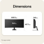 LCD Monitor, LG, 34 , 3440 x 1440 pixels, UltraWide Quad HD, Native aspect ratio 21:9, LCD, Curved, 34U601B-B