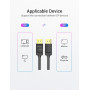 CABLE DP 1M/BLACK HACBF VENTION