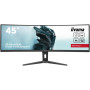 LCD Monitor, IIYAMA, GCB4580DQSN-B1, 45, Curved, Panel VA, 5120x1440, 32:9, 165Hz, Matte, 0.8 ms, Speakers, Height adjustable, Tilt, Colour Black, GCB4580DQSN-B1