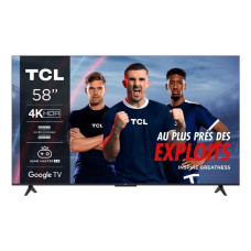 TV Set, TCL, 58, 4K/Smart, 3840x2160, Wireless LAN, Bluetooth, Google TV, 58V6B
