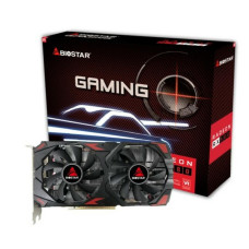 Graphics Card, BIOSTAR, AMD Radeon RX 580, 8 GB, GDDR5, 256 bit, PCIE 3.0 16x, Memory 1274 MHz, 1xHDMI, 2xDisplayPort, VA5815RQ82