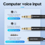 CABLE AUDIO 2X3.5MM TO 3.5MM/0.3M BBTBY VENTION