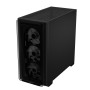 Case, ASUS, A23 PLUS, MidiTower, Case product features Transparent panel, MicroATX, MiniITX, Colour Black, A23PLUSTG/ARGBBLACK