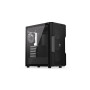 Case, ENDORFY, Regnum 400 ARGB, MidiTower, Case product features Transparent panel, Not included, ATX, MicroATX, MiniITX, Colour Black, EY2A009