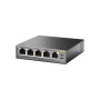 Switch, TP-LINK, Desktop/pedestal, 5x10Base-T / 100Base-TX / 1000Base-T, PoE ports 4, TL-SG1005P