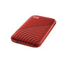 External SSD, WESTERN DIGITAL, My Passport, 2TB, USB-C, USB 3.2, Write speed 1000 MBytes/sec, Read speed 1050 MBytes/sec, WDBAGF0020BRD-WESN