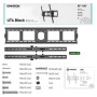 TV SET ACC WALL MOUNT/55-100/BLACK UT4-B ONKRON