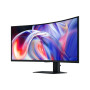 LCD Monitor, SAMSUNG, 40 , 5120 x 2160 pixels, WUHD, Native aspect ratio 21:9, LCD, Curved, LS40H850TAUXEN