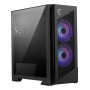 Case, MSI, ATX/micro ATX/Mini-ITX/EATX, Black, Midi Tower, PC, MPGVELOX300RAIRFLOWPZ
