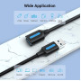CABLE USB3.0 MALE TO FEMALE/0.5M BLACK CBHBD VENTION