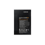 SSD, SAMSUNG, 870 QVO, 2TB, SATA 3.0, Write speed 530 MBytes/sec, Read speed 560 MBytes/sec, TBW 720 TB, MTBF 1500000 hours, MZ-77Q2T0BW