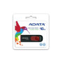 MEMORY DRIVE FLASH USB2 16GB/BLACK/RED AC008-16G-RKD A-DATA