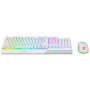KEYBOARD +MOUSE/VIGOR GK30 COMBO WHITE US MSI