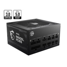 Power Supply, MSI, 850 Watts, Efficiency 80 PLUS GOLD, PFC Active, MAGA850GLPCIE5