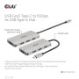 I/O HUB USB-C TO USB 4PORT/M/F CSV-1547 CLUB3D I/O HUB USB-C TO USB 4PORT/M/F CSV-1547 CLUB3D