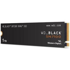 SSD, WESTERN DIGITAL, Black SN7100, 1TB, M.2, PCIe Gen4, NVMe, 3D TLC, Write speed 6900 MBytes/sec, Read speed 7250 MBytes/sec, WDS100T4X0E
