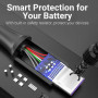 CABLE USB-C TO USB2.0/1M PVC BLACK CORBF VENTION