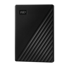 External HDD, WESTERN DIGITAL, My Passport, 2TB, USB 2.0, USB 3.0, USB 3.2, Colour Black, WDBYVG0020BBK-WESN