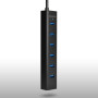 I/O HUB USB3.0 7PORT CHARGING/W/AC 1.2M HUE-SA7BP AXAGON