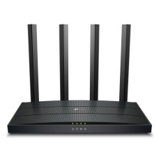 Wireless Router, TP-LINK, Wireless Router, 1500 Mbps, Wi-Fi 6, 1 WAN, 3x10/100/1000M, Number of antennas 4, ARCHERAX17