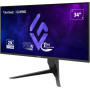 LCD Monitor, VIEWSONIC, 34, Gaming/21 : 9, Panel VA, 3440x1440, 21:9, 165 Hz, Matte, 1 ms, Swivel, Height adjustable, Tilt, Colour Black, VX3480-2K-PRO