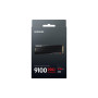 SSD, SAMSUNG, 9100 PRO, 4TB, M.2, PCIe Gen5, NVMe, TLC, Write speed 13400 MBytes/sec, Read speed 14800 MBytes/sec, 2.38mm, TBW 2400 TB, MZ-VAP4T0CW