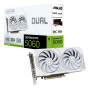 Graphics Card, ASUS, NVIDIA, GeForce RTX 5060, 8 GB, GDDR7, 128 bit, PCI Express 5.0, Active, DUAL-RTX5060-O8G-WHITE