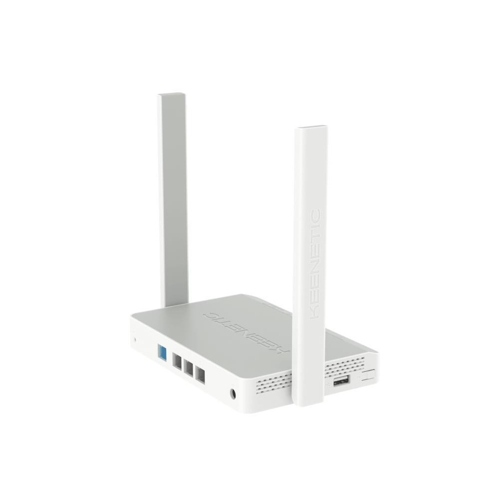 Wireless Router, KEENETIC, Wireless Router, 1200 Mbps, Wi-Fi 5, IEEE 802.11n, IEEE 802.11ac, USB 2.0, 4x10/100/1000M, LAN \ WAN ports 1, Number of antennas 2, KN-1713-01EN