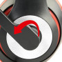 HEADSET STEREO BLACK/MHS-03-BKRD GEMBIRD
