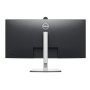 LCD Monitor, DELL, P3424WEB, 34, Curved/21 : 9, Panel IPS, 3440x1440, 21:9, 60Hz, 5 ms, Speakers, Camera 4MP, Swivel, Height adjustable, Tilt, 210-BFOB