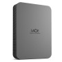 External HDD, LACIE, Mobile Drive Secure, STLR5000400, 5TB, USB-C, USB 3.2, Colour Space Gray, STLR5000400