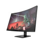 LCD Monitor, HP, 31.5, Gaming/Curved, Panel VA, 2560x1440, 16:9, 165Hz, Matte, 1 ms, Height adjustable, Tilt, Colour Black, 780K6E9