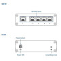 Switch, TELTONIKA, TSW110, Desktop/pedestal, DIN Rail, TSW110