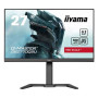 LCD Monitor, IIYAMA, 27, Gaming, Panel IPS, 2560x1440, 16:9, 180Hz, Matte, 0.2 ms, Speakers, Swivel, Pivot, Height adjustable, Tilt, Colour Black, GB2770QSU-B6