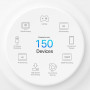 Wireless Router, TP-LINK, Wireless Router, 3000 Mbps, Mesh, Wi-Fi 6, IEEE 802.11a/b/g, IEEE 802.11n, IEEE 802.11ac, IEEE 802.11ax, DECOX50-5G(1-PACK)